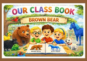 Vorschau - Arbeitsblätter - BROWN BEAR OUR CLASS STORYTELLING BOOK - Seite 1