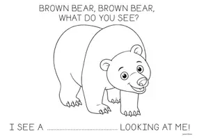 Vorschau - Arbeitsblätter - BROWN BEAR OUR CLASS STORYTELLING BOOK - Seite 3