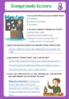 Vista previa - Hojas de trabajo - Marie Curie i Mary Jackson 8m - página 2