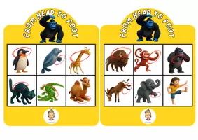 Vorschau - Spiele - FROM HEAD TO FOOT STORYTIME BINGO - Seite 3