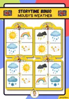 Vorschau - Spiele - MOUSY'S WEATHER STORYTIME BINGO - Deckblatt