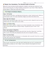 Vorschau - Arbeitsblätter - Methodentraining: How to learn Vocabulary 🧠 (Englisch – effektiv & nachhaltig) - Seite 1