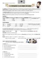 Vorschau - Arbeitsblätter - Imperativo de los verbos reflexivos (Reflexiver Imperativ) - Deckblatt