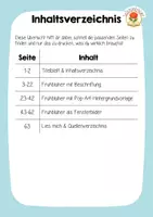 Vorschau - Mal- und Bastelvorlagen - Ausmalbilder | Fensterbilder - Frühblüher - Seite 1