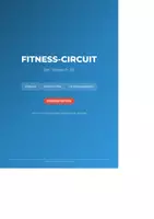 Vorschau - Bildkarten - Fitness-Circuit Sek I: 8 Stationen, Minimaler Aufbau & Benotung - Deckblatt