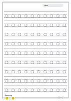Vorschau - Arbeitsblätter - Buchstaben schreiben lernen A–Z Arbeitsblätter - Seite 3