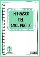 Vista previa - Manualidades / Dibujos para colorear - Mi Frasco del AMOR PROPIO. Frasco de mensajes bonitos - Portada