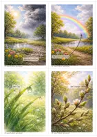 Vorschau - Arbeitsblätter - Lesespur Naturphänomene im Frühling | Differenziert | Mit viel Sachwissen - Seite 1
