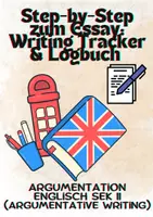 Vorschau - Unterrichtsreihen - Step-by-Step zum Essay: Writing Tracker & Logbuch 📝 (Argumentation Englisch Sek II) - Repition Argumentative Writing (Abitur) - Deckblatt