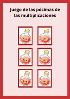 Vista previa - Unidades / Secuencias / Situaciones de Aprendizaje - Paquete de juegos para multiplicar - Portada