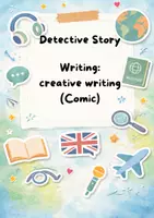 Vorschau - Arbeitsblätter - Kreatives Schreiben (Detective Story Comic) - Deckblatt