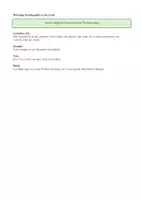 Vorschau - Merkblätter - Wichtige Fachbegriffe der Textbeschreibung - Seite 1