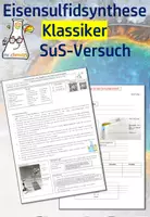 Vorschau - Arbeitsblätter - 10 Eisensulfidsynthese _ UE Chemische Reaktion - Deckblatt