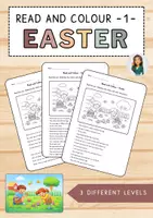 Vorschau - Arbeitsblätter - 1) EASTER - Read and Colour (3-fach differenziert) - Deckblatt