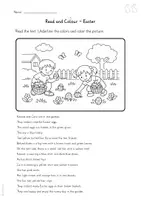 Vorschau - Arbeitsblätter - 1) EASTER - Read and Colour (3-fach differenziert) - Seite 2