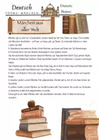 Vorschau - Arbeitsblätter - Märchen aus aller Welt vorstellen mit Steckbrief - Seite 1