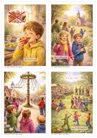 Vorschau - Unterrichtsreihen - Lesespur Brauchtum im Frühling | Differenziert | Mit viel Sachwissen - Seite 1