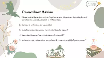 Vorschau - Arbeitsblätter - Frauenrollen im Märchen - Seite 2
