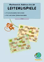 Vorschau - Spiele - Leiterlispiele Addition bis 20 - Deckblatt