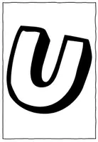 Vorschau - Mal- und Bastelvorlagen - Buchstabe U - Alphabetisierung - Bildkarten - Anlaut - Seite 2
