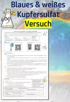 Vorschau - Arbeitsblätter - 18 Blaues und weißes Kupfersulaft _ UE Chemische Reaktion - Deckblatt