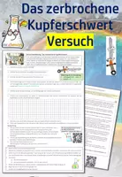 Vorschau - Arbeitsblätter - 19 Das zerbrochene Kupferschwert _ UE Chemische Reaktion - Deckblatt
