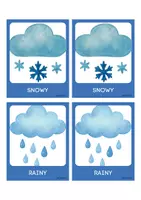 Vorschau - Bildkarten - Mousy's weather flashcards and remember - Seite 2