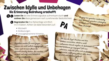 Vorschau - Unterrichtsreihen - 1. Mario und der Zauberer: Unheimliche Momente und das Schweigen der Moral - Seite 3