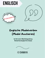 Vorschau - Poster - Modalverben / Modal verbs (Merkblatt / Übungen / Lösungen) - Deckblatt