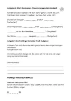 Vorschau - Arbeitsblätter - Grammatik Verbentraining im Frühling - Seite 3