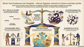 Vorschau - Arbeitsblätter - Die Kosmosordnung der Ma’at Maat - Welche Rolle spielte das Prinzip der Ma’at für das ägyptische Weltbild? - Seite 3