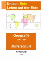 Vorschau - Unterrichtsreihen - Unsere Erde – Leben auf der Erde - Deckblatt