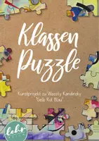 Vorschau - Mal- und Bastelvorlagen - Klassenpuzzle Kunstprojekt zu Wassily Kandinsky - Deckblatt