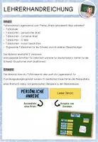 Vorschau - Präsentationen/Tafelbilder - Briefe schreiben - Tafelmaterial/Legematerial - Seite 1