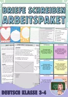 Vorschau - Arbeitsblätter - Materialpaket - Briefe schreiben - Seite 1