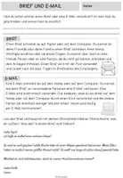 Vorschau - Arbeitsblätter - Briefe - Kopiervorlagen, Schreibanlässe, Briefpapier, Schularbeiten - Seite 3