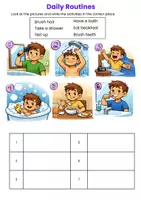 Vorschau - Arbeitsblätter - Daily Routines (Arbeitsblatt) - Seite 2
