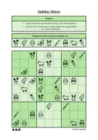 Vorschau - Arbeitsblätter - Sudoku 9x9: Ostern - Logisches Denken fördern! - Seite 3