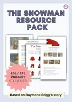 Vista previa - Hojas de trabajo - The Snowman Resource Pack.Primary.Christmas-Winter - Portada