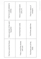 Vista previa - Juegos / Gamificación - Free Word Mat and Card Tasks. Fun Vocabulary for Primary. - página 3