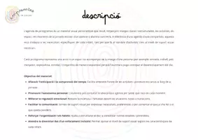 Vista previa - Refuerzo / NEE / Materiales de apoyo - L'AGENDA PICTOGRAMES: PEL DIA A DIA A L'ESCOLA - página 1