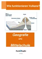 Vorschau - Stundenentwürfe - Wie funktionieren Vulkane? - Deckblatt