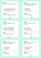 Vorschau - Spiele - New York City Quiz: Intercultural Learning (English) - Seite 1