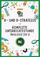 Vorschau - Stundenentwürfe - Fortpflanzungsstrategien r- und K-Strategie - Komplette Unterrichtsstunde mit Präsentation, Arbeitsblatt & Lösungen (Ökologie Sek II) - Deckblatt