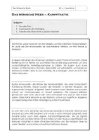 Vorschau - Arbeitsblätter - Das römische Heer - Kampftaktik und Organisation - Seite 3