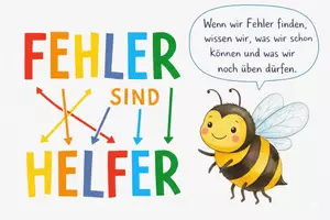 Vorschau - Mal- und Bastelvorlagen - XXL wachsendes Klassentier Materialpaket "Biene" / Bienenklasse - Seite 2