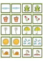 Vorschau - Spiele - Bildpaare finden | der Frühling | Suchspiel - Seite 3
