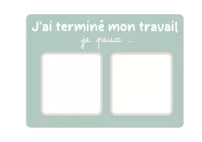 Aperçu - Affichage - Affichage j'ai fini mon travail, je peux ... - Page 1