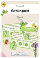 Vorschau - Spiele - Zuordnungsspiel: Frühling (Kl.2) - Deckblatt