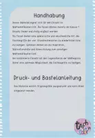 Vorschau - Arbeitsblätter - Materialpaket - Fachbegriffe Grundrechenarten - Pizza Edition - Seite 3